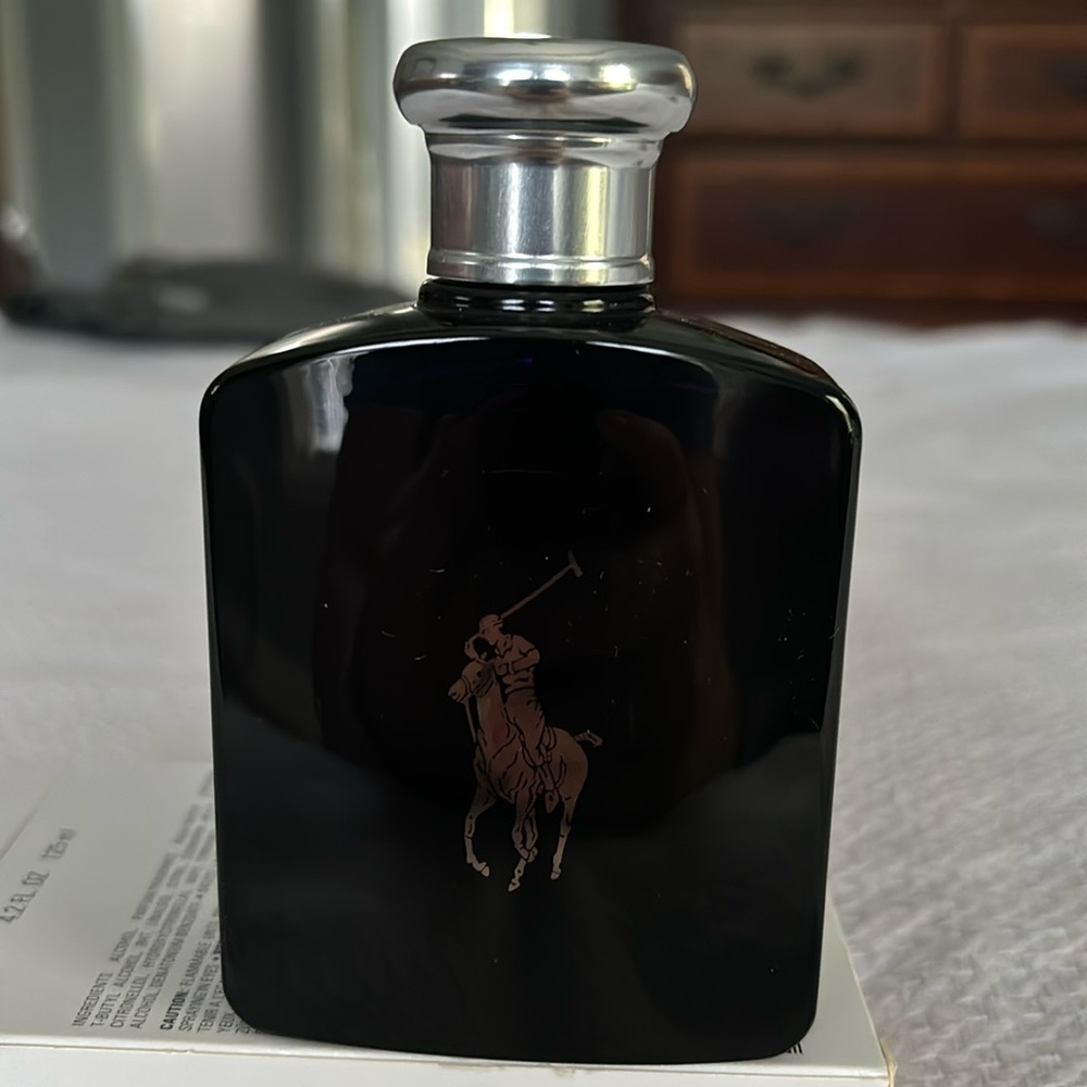 This is a brand new polo  Black by Ralph Lauren tester never used